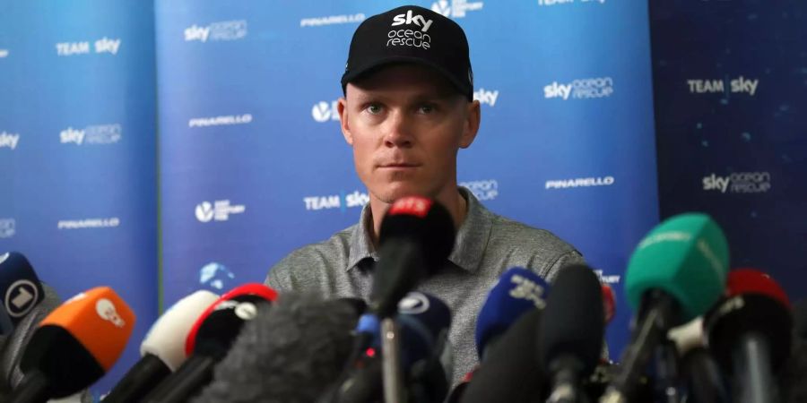 Die letzten Tage sind nicht spurlos an Chris Froome vorbeigegangen: «Ich bin erleichtert, dass es jetzt vorbei ist.»