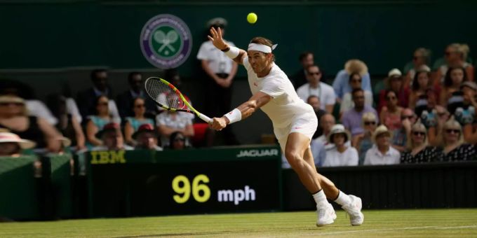 Rafael Nadal steht ohne Satzverlust in der nächsten Runde. Rafael Nadal steht ohne Satzverlust in der nächsten Runde.