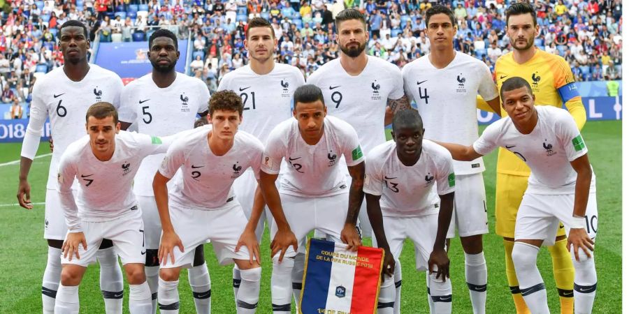 Das Team von Frankreich ist mit einem Wert von 1,2 Milliarden das teuerste der WM.