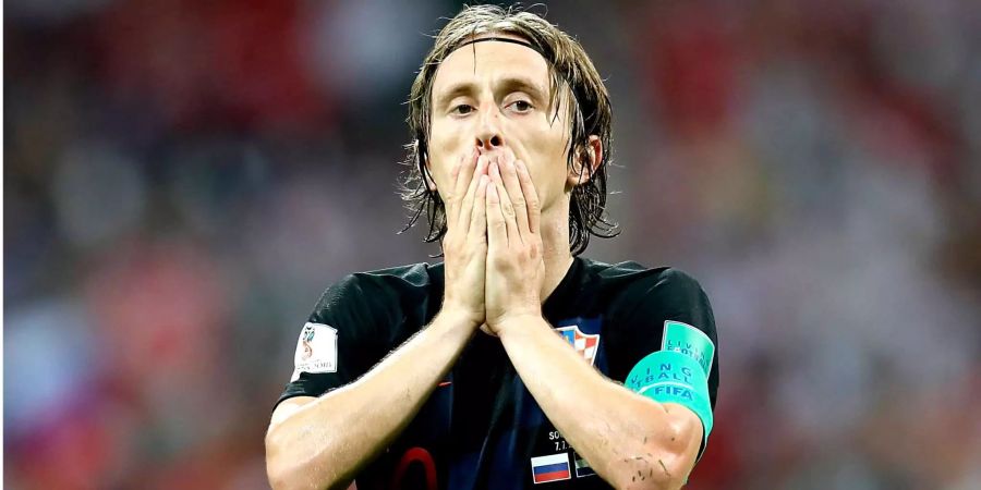 Luka Modric hat an der WM lediglich 25 Minuten weniger gespielt als Russlands Zobnin. Dennoch hat er gleich zwölf Kilometer weniger abgespult als der Russe.