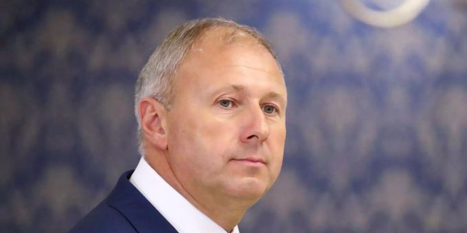 Sergej Rumas, neuer Ministerpräsident von Weissrussland. Sergej Rumas, neuer Ministerpräsident von Weissrussland.