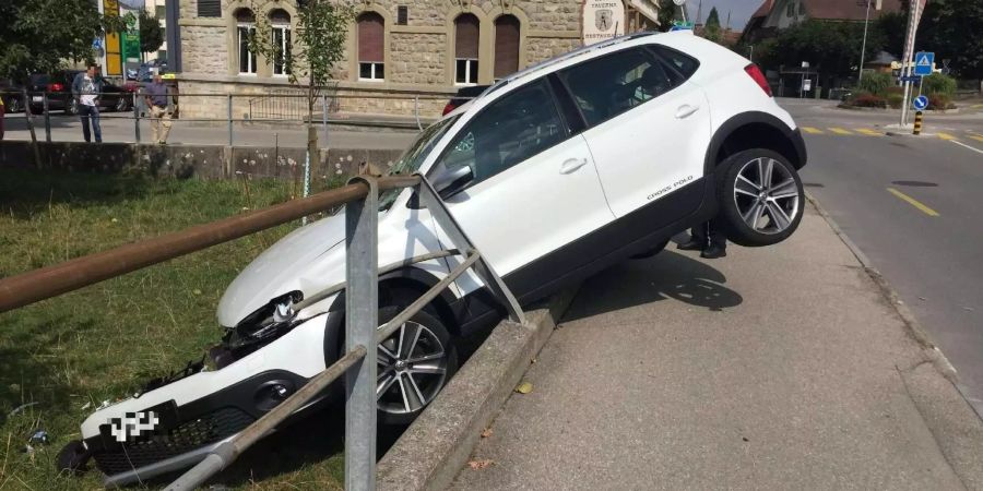 Beim Unfall wurde niemand verletzt - Kapo Freiburg
