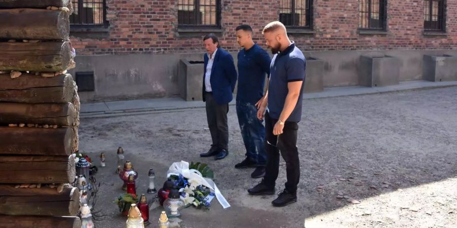 Die beiden Rapper hatten kürzlich die KZ-Gedenkstätte Auschwitz besucht.