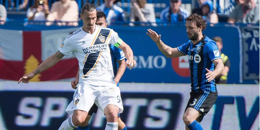 Seit er für Los Angeles Galaxy spielt, hat Zlatan Ibrahimovic 15 Tore in 17 Partien erzielt.