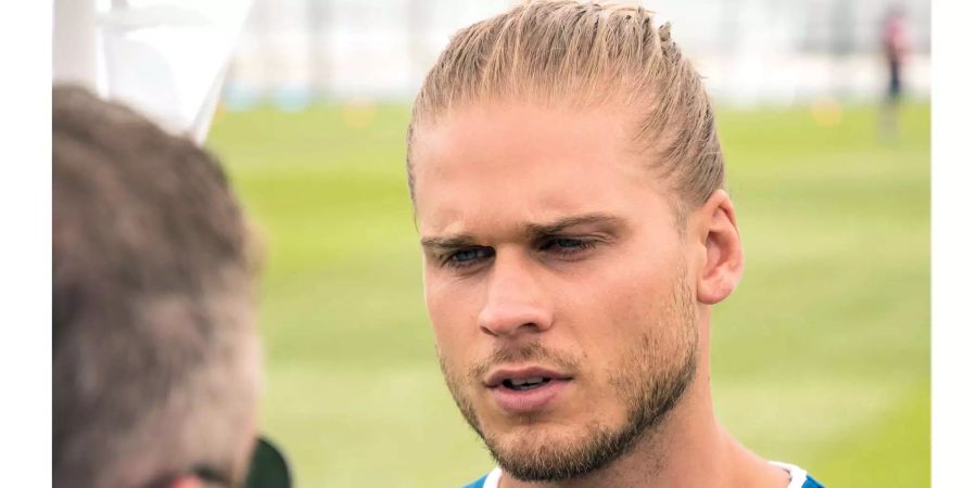 Rurik Gislason bei einem Interview.