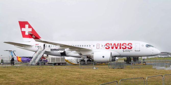 Swiss Bombardier Airbus