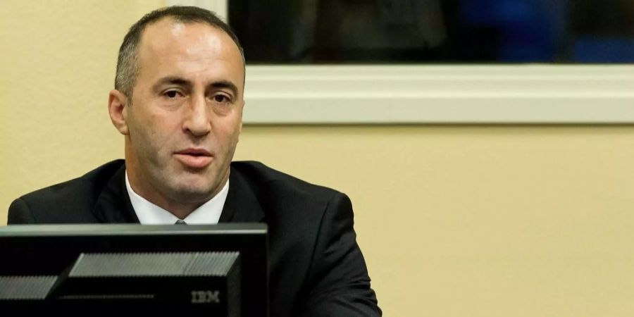 Kosovos Ministerpräsident Ramush Haradinaj im November 2012 in Holland.