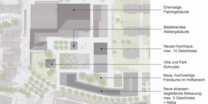 StädtebaulicheKonzept für den Kreuzplatz Nord Bauplanung im Aufriss