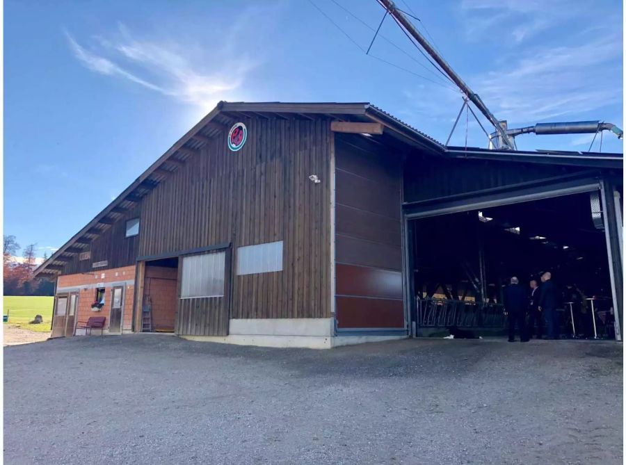 Der Bauernhof der Familie Gilgen in Oberwangen bei Bern.