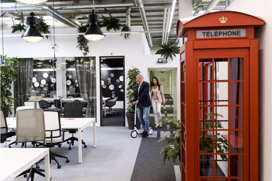Coworking Grossraumbüro in Lausanne - Keystone