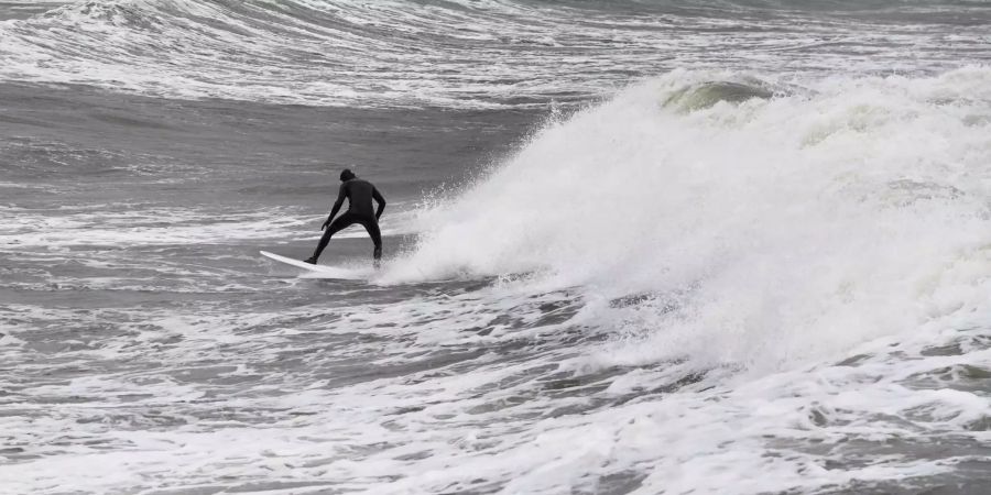 Sturm an der Ostsee