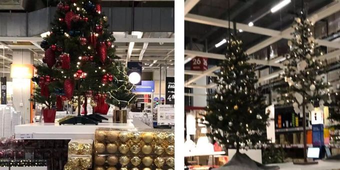 Coop verspätet sich - Ikea hat schon seit zwei Wochen Weihnachten