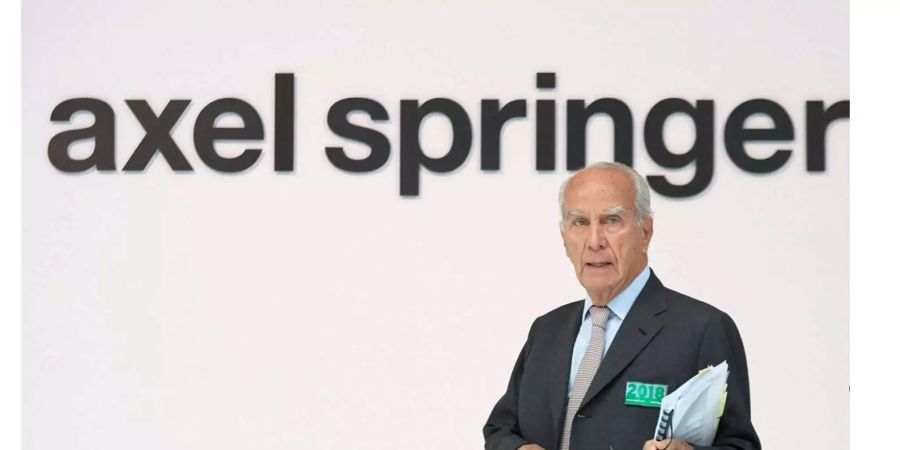 Vorsitzender des Aufsichtsrats des Axel-Springer-Konzerns Dr. Giuseppe Vita.