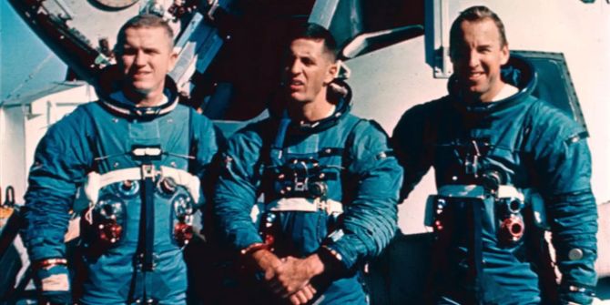 Die Crew der Apollo 8 Mission