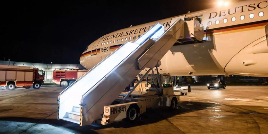 «Konrad Adenauer», der Airbus der deutschen Kanzlerin.