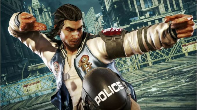 Lei aus Tekken 7 in einer Kampfpose. Lei aus Tekken 7 in einer Kampfpose.