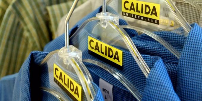 Der Unterwäsche- und Lingerie-Hersteller Calida. (Archiv) calida