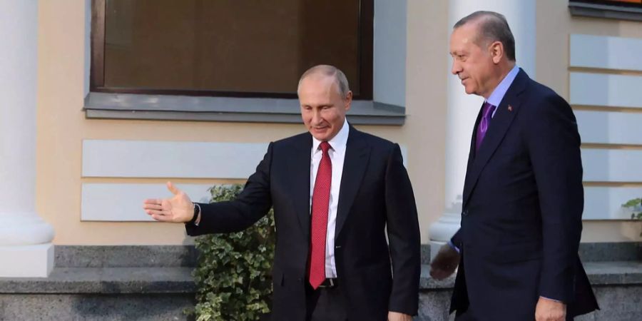 Am Montag reist Putin in die Türkei.