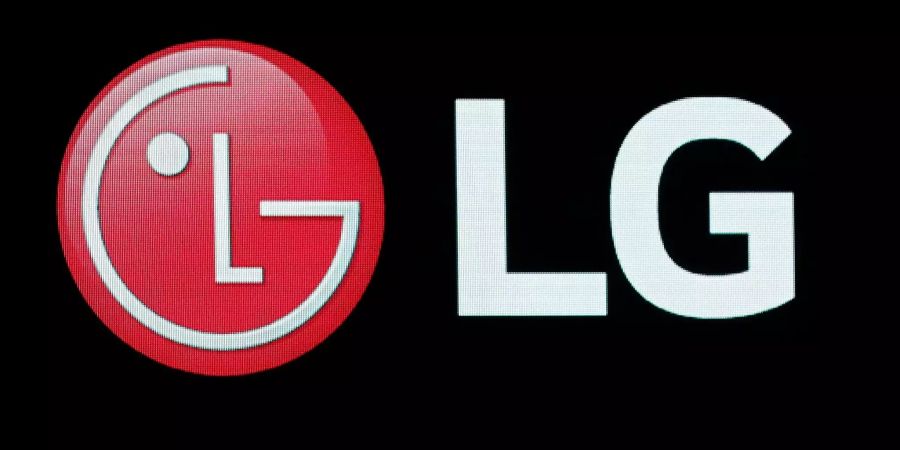 Das Logo von LG.