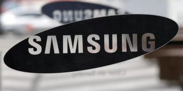 Das Logo von Samsung.