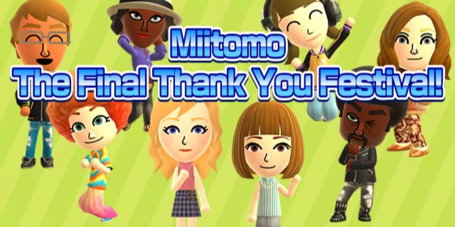 Miitomo verabschiedet sich mit einem letzten Festival.
