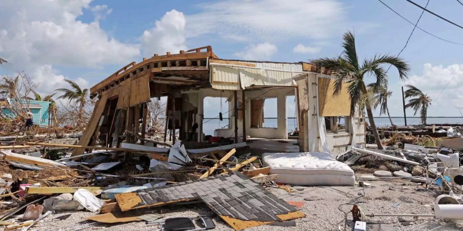 Der Hurrikan Harvey hinterliess grosse Schäden.