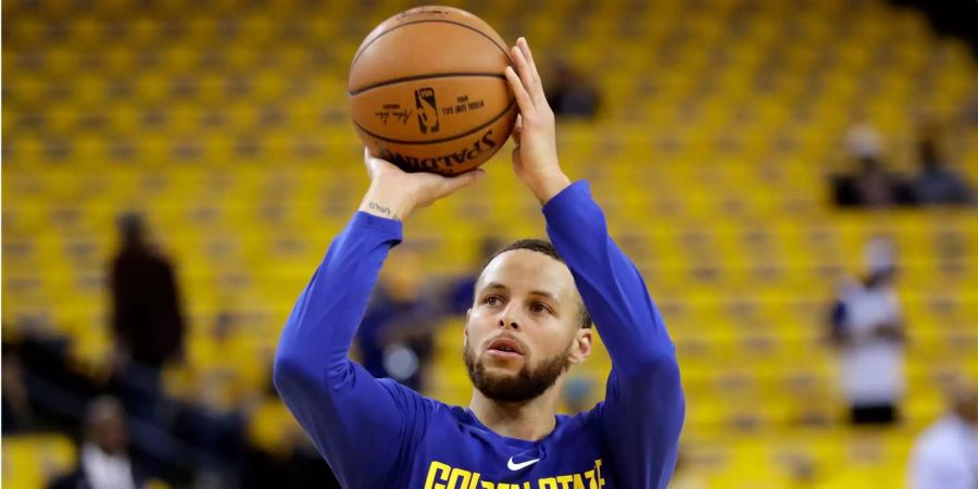 Stephen Curry soll Golden State zum Titel in der NBA führen.