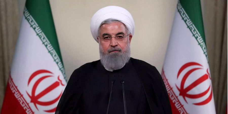 Irans Präsident Hassan Ruhani wehrt sich gegen die Strafmassnahmen der USA.