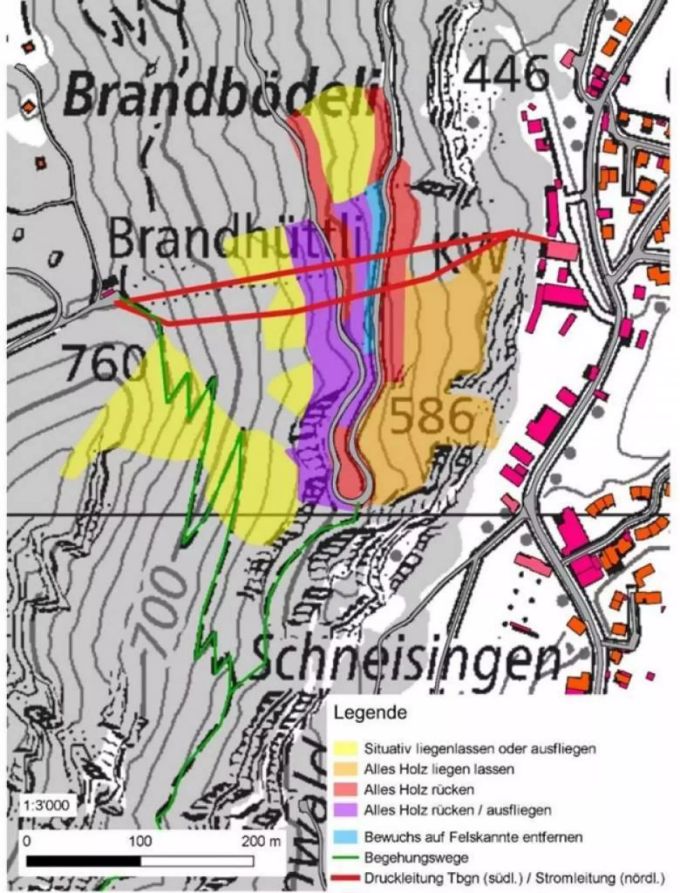 Situationsplan Hoerlirank Situationsplan Hoerlirank