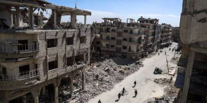 Die syrische Bevölkerung leidet extrem unter dem Bürgerkrieg. syrien bürgerkrieg