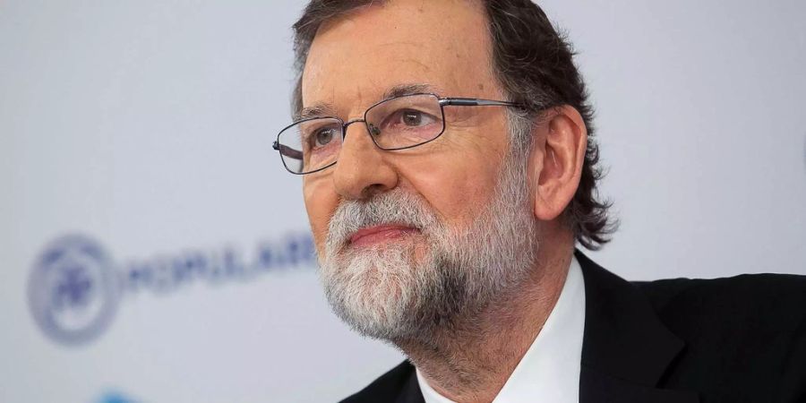 Ex-Regierungschef Mariano Rajoy hat genug von der Politik.