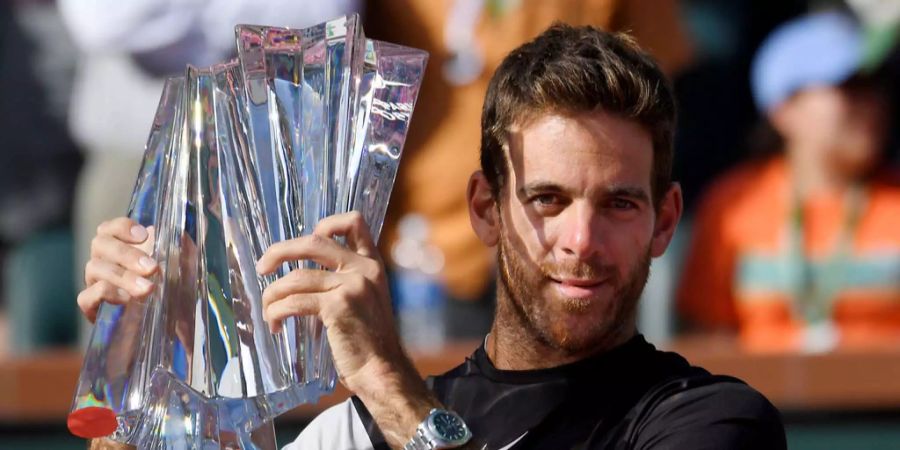 Del Potro gewinnt mit 29 Jahren sein erster ATP-1000-Turnier.