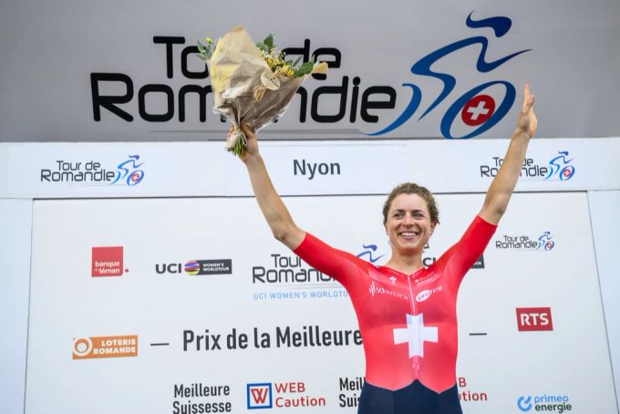 Schon an der Tour de Romandie zeigt sich Marlen Reusser stark. Marlen Reusser