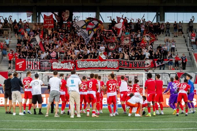 Der FC Thun jubelt im Spitzenspiel der Challenge League gegen den FC Wil auch dank Hélios Sessolo. FC Thun