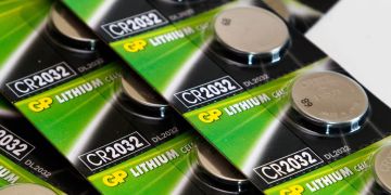 Batterhie Lithium Knopf Verpackung