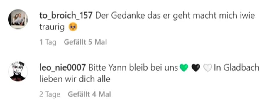 Die Fans von Borussia Mönchengladbach wollen Yann Sommer von einem Wechsel abhalten.