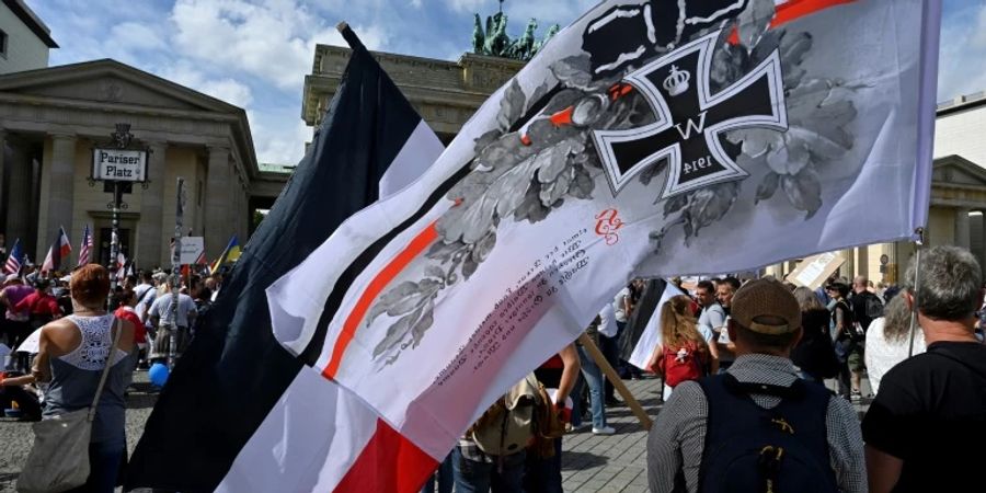 Rechtsextreme Demonstration in Berlin