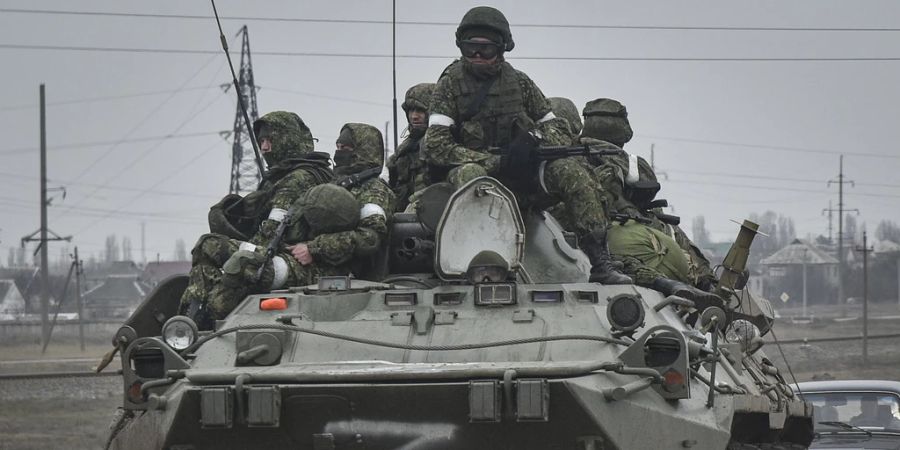 Grund: Die Bodentruppen der russischen Armee sind zunehmend erschöpft.