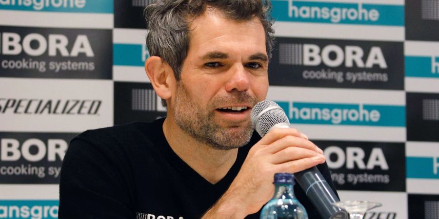 Der Chef des Bora-hansgrohe-Radrennstalls, Ralph Denk.