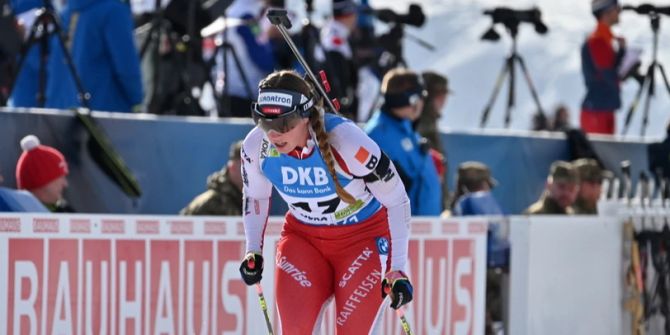 Biathlon Lena Häcki-Gross