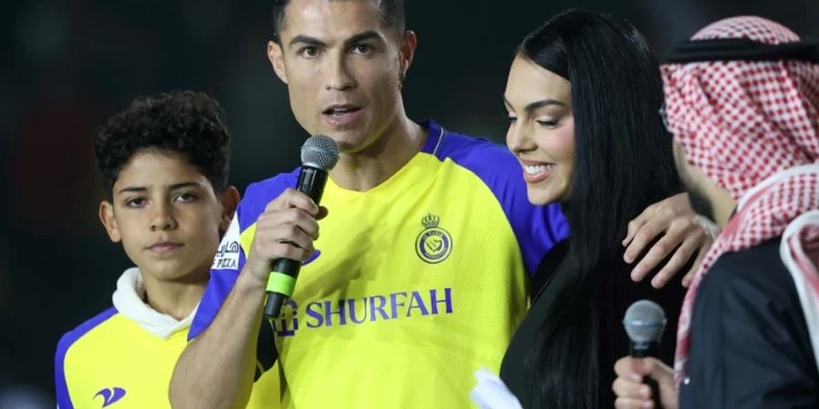 Cristiano Ronaldo bei seinem neuen Klub