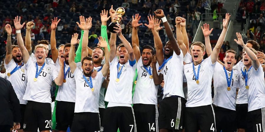 Die DFB-Elf gewann 2017 den Confederations Cup in Russland.
