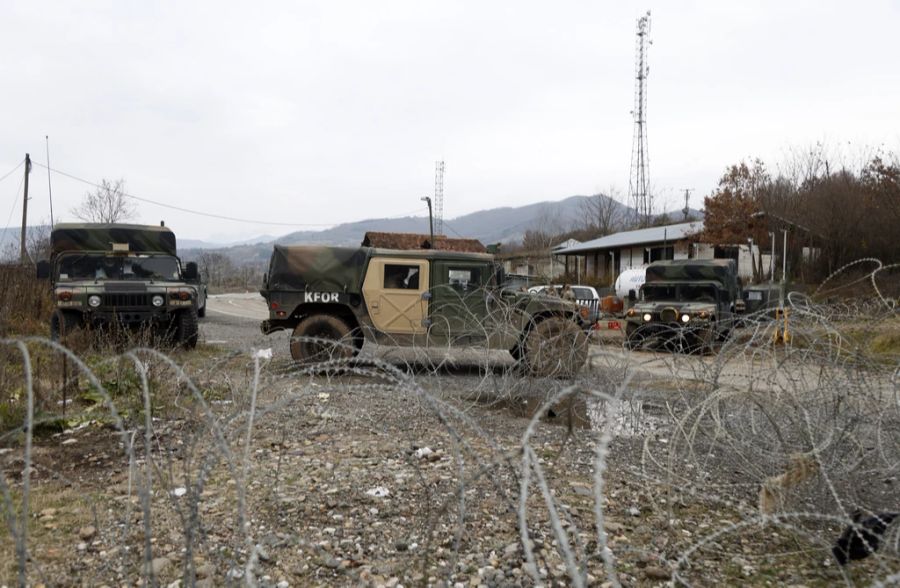 Sie sind im Rahmen der Nato-Friedensmission KFOR tätig.