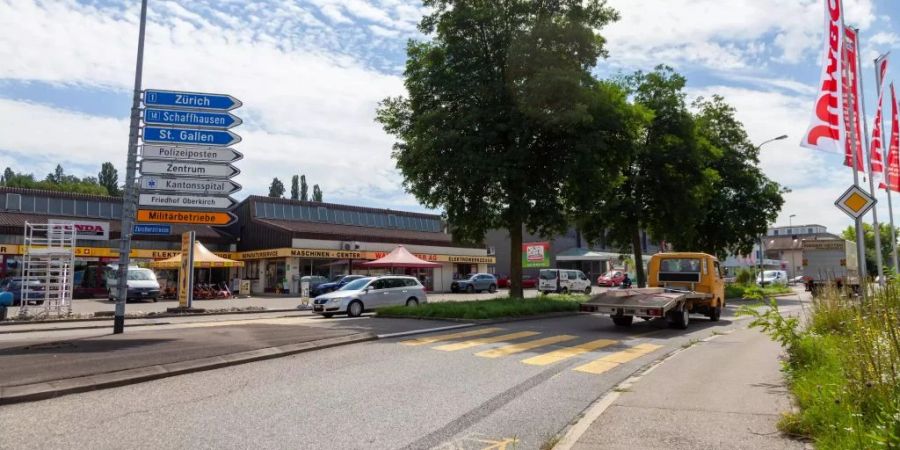 Unter anderem an der Zürcherstrasse wird ein neues «Smart Parking» getestet.