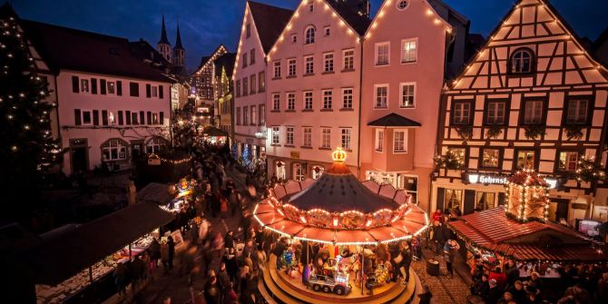 Weihnachtskarussell in Bad Wimpfen