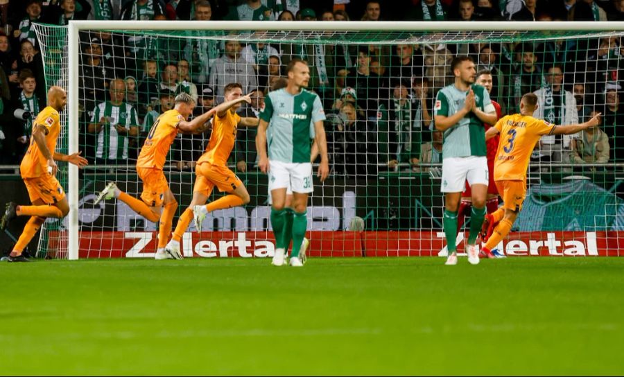 TSG Hoffenheim gewinnt gegen Werder Bremen.