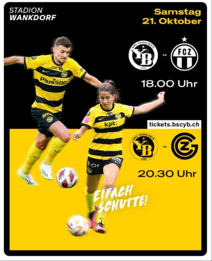 Gleich beide Fanionteams von YB werden nach der Nati-Pause im Wankdorf spielen. YB