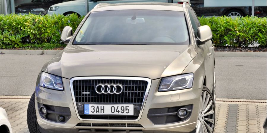 Audi Q7, gold, SUV, Auto