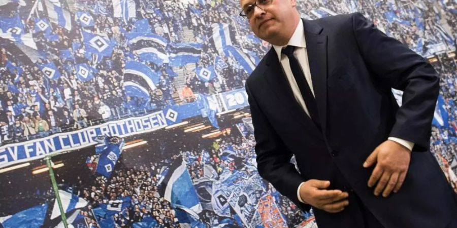 HSV-Finanzchef Frank Wettstein sieht seinen Verein nicht in der Schuldenfalle. Foto: Malte Christians