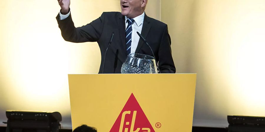 Sika-Chef Paul Schuler: «2018 war ein geschichtsträchtiges Jahr für Sika.» (Archiv)